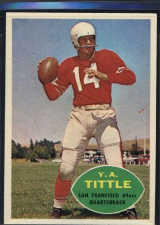 1960 Topps 113 Y.  A.  Tittle - Nm 128 - 486