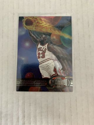 1997 - 98 Metal Universe 23 Michael Jordan Foil Insert Cards