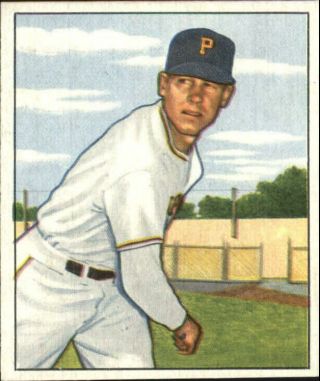 1950 Bowman Pittsburgh Pirates Baseball Card 171 Harry Gumbert - Ex - Mt