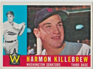 1960 Topps Set Break 210 - Harmon Killebrew