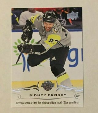 2018 - 19 Ud Sp Authentic Series Update All - Star Highlights Sidney Crosby 520