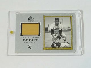 2001 Upper Deck Sp Legendary Cuts D - La Luke Appling White Sox Bat Relic Card