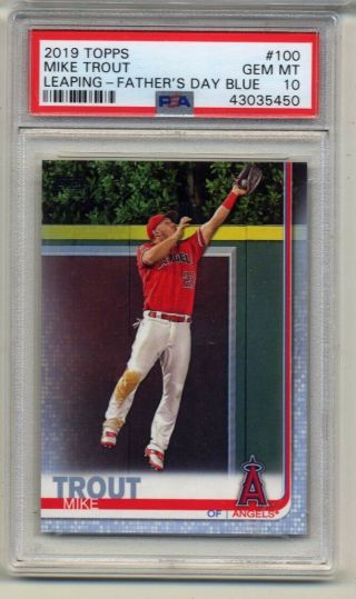 2019 Topps 100 Mike Trout Father 
