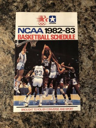 1982 Ncaa Basketball Schedule Michael Jordan,  North Carolina Tar Heels