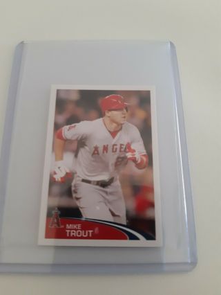 Mike Trout: 2012 Topps Rookie Sticker 