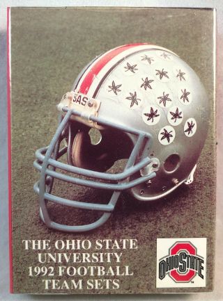 1992 Ohio State Buckeyes Football Team Set - Factory - Eddie George Rc