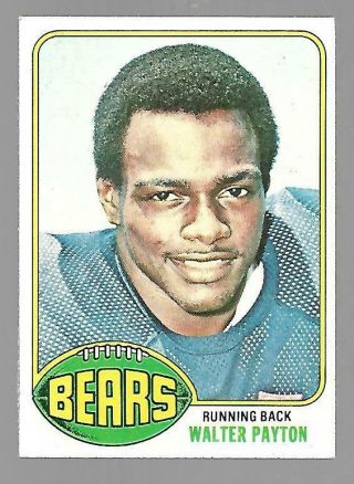 1976 Topps Football Card 148 Walter Payton Chicago Bears Hof Rookie Rc N,