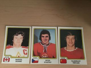 1979 Panini Hockey Championship Sticker Complete Loose Set Of 400
