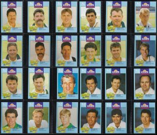 Cricketers 1994 World Series All Stars - Is A Buttercup 1994 Card Set