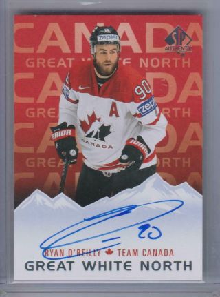 2016/17 Sp Authentic Great White North,  Ryan O 
