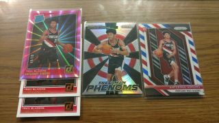 Anfernee Simmons 2018 - 19 Prizm Silver Red White Blue Donruss Pink