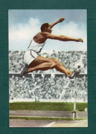 Jesse Owens 1954 Dutch Issue Blue Band Sporten En Spelen In Woord En Beeld