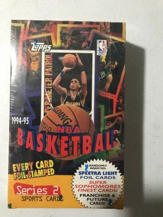 1994 Topps Basketball Series 2 Card Box Factory