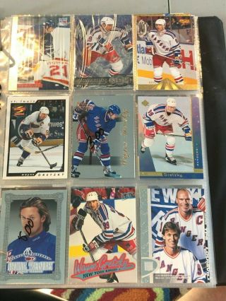 330 Ct BOX MOSTLY DIFFERENT WAYNE GRETZKY HOCKEY CARDS HUGE KINGS OILERS COIN, 6