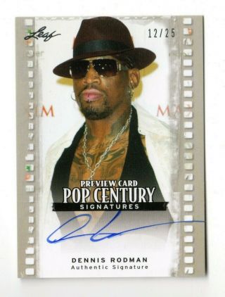 Dennis Rodman Nba 2011 Pop Century (lakers,  Bulls,  Spurs,  Pistons,  Mavs,  Brighton /25