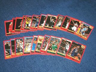 2013 - 14 Panini Hoops Basketball 22 Different Red Parallel Cards (18 - 6)