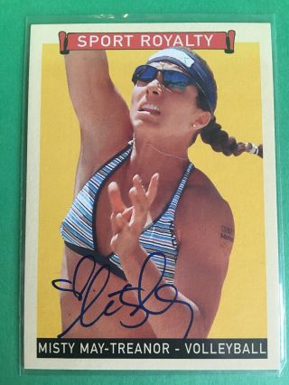 2008 Goudey Misty May - Treanor Autograph Auto Sport Royalty Ssp Volleyball