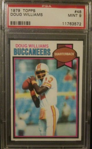 1979 Topps,  Doug Williams,  48,  Football Card.   Psa 9