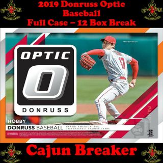 Seattle Mariners Full Case 12box Break - 2019 Donruss Optic Baseball