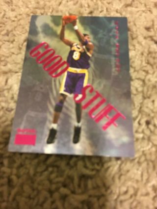 Kobe Bryant 1999 Skybox Premium 1gs Good Stuff Foil Insert Card Nba Lakers