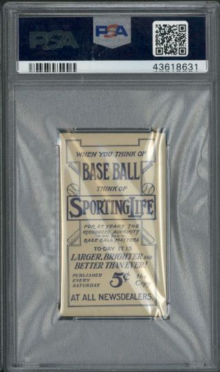 1911 M116 Sporting Life Joe Birmingham PSA 4 2