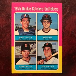 1975 Topps Set Gary Carter Rookie 620 Montreal Expos - Xm