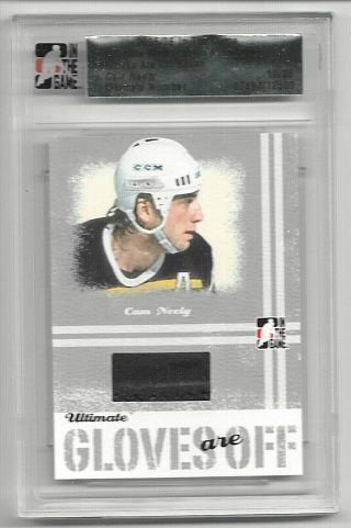 2005 - 06 Bap Itg Ultimate - Cam Neely - Gloves Are Off - Stitch Holes