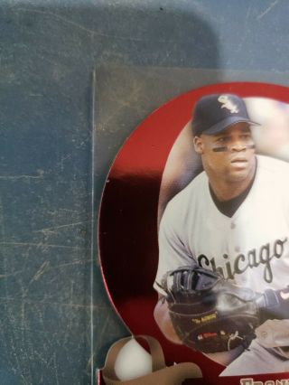 Frank Thomas 2000 Pacific Omega Signatures Die cut Red 5 Autograph 2