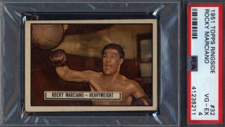 1951 Topps Ringside Boxing 32 Rocky Marciano Psa 4 698413