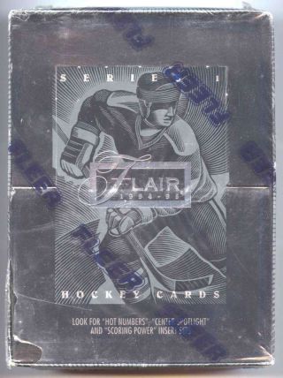 1994 - 95 Flair Premier Edition Series 1 Hockey Box
