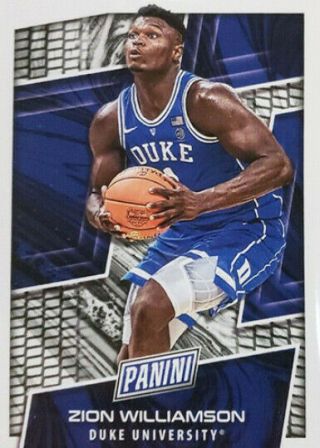 2019 National Sports Collector Convention Panini Vip Set Zion Williamson Rookie