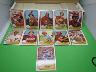 1981 Fleer Baseball Set (660) Nolan Ryan Rickey Henderson Pete Rose Yaz Schmidt