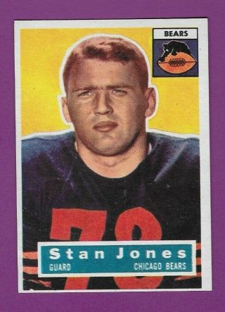 1956 Topps 71 Stan Jones Rc Chicago Bears Ex/mt