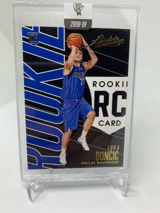 2018/19 Panini Absolute Rookie - Uncirculated Luka Doncic Rc Encased