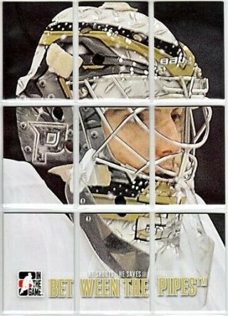 Marc - Andre Fleury 12 - 13 Itg Between The Pipes He Shoots He Saves Hshs Puzzle