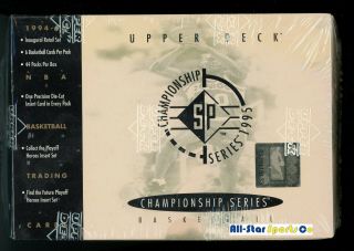 (1) 1994 - 1995 Upper Deck Sp Championship Wax Box Jordan 44 Packs