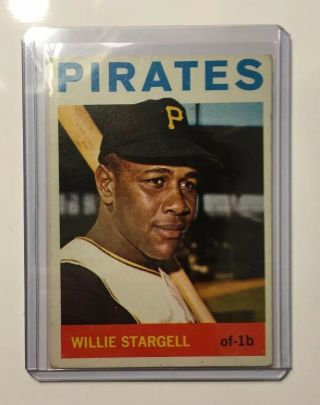 1964 Topps Willie Stargell Pittsburgh Pirates 342 Baseball Card