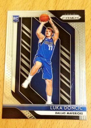 Luka Doncic 2018 Panini Prizm Card Is But Please Read Before You Bid