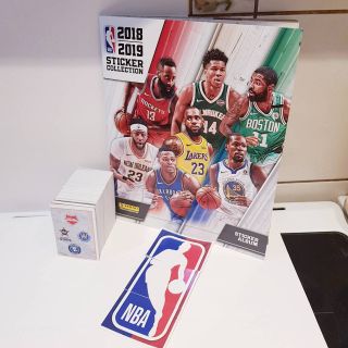 Nba Basketball Panini 2018 2019 18 19 Complete Sticker Set,  Album European
