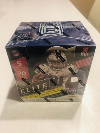 2019 Panini Elite Fotl Football Box First Off The Line In Hand Ready To Ship Qty