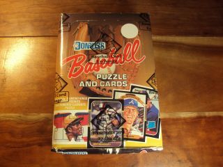 1987 Donruss Baseball Wax Pack Box (bbce Wrapped & Authenticated) 36 Packs