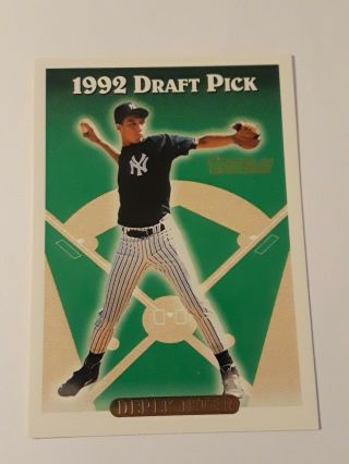 1993 Topps 98 Derek Jeter Rookie Topps Gold York Yankees