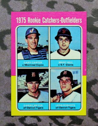 1975 Topps Gary Carter Rookie 620 Pack Fresh Looking Card