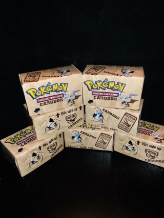 1st Edition Pokemon Base Set Deck Box Set 2
