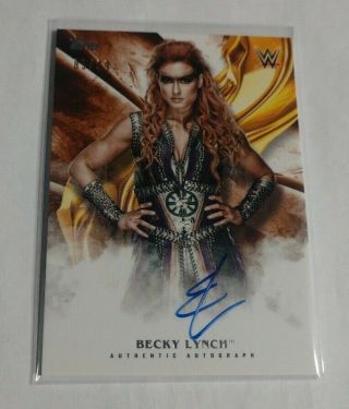 R16,  429 - Becky Lynch - 2019 Topps Wwe Undisputed - Autograph - 5/99 -