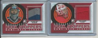 2013 - 14 Itg Enforcers Ii Pugilistic Puck Stoppers Jersey Red /10,  Patrick Roy