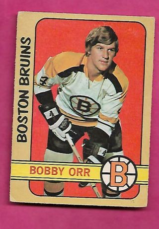 1972 - 73 Opc 129 Bruins Bobby Orr Good Card (inv C1332)