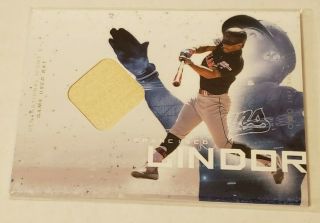 2019 Topps X Lindor Francisco Lindor Relic Game Bat Indians Generation Icon