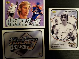 1992 - 93 Upper Deck Wayne Gretzky Hockey Heroes Complete Set Header,  Art