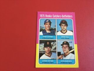 1975 Topps Baseball No.  620 Gary Carter Rookie Card